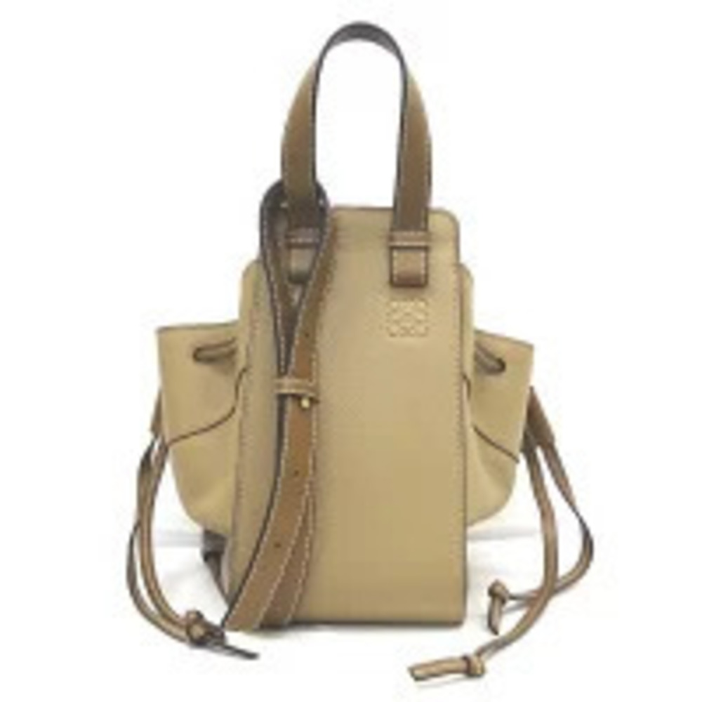 Loewe Mink Drawstring Bag Sand Shoulder Hammock